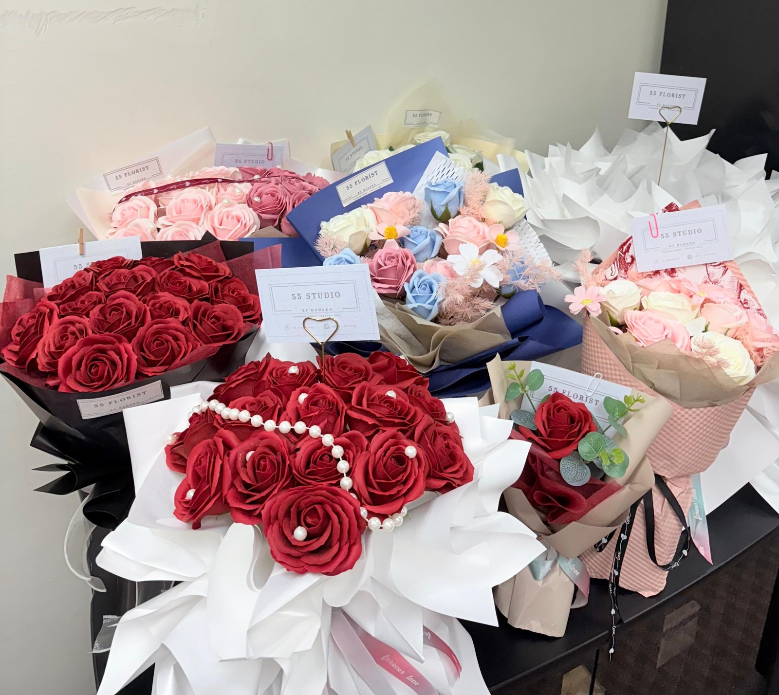 Bespoke Bouquet Collections Display