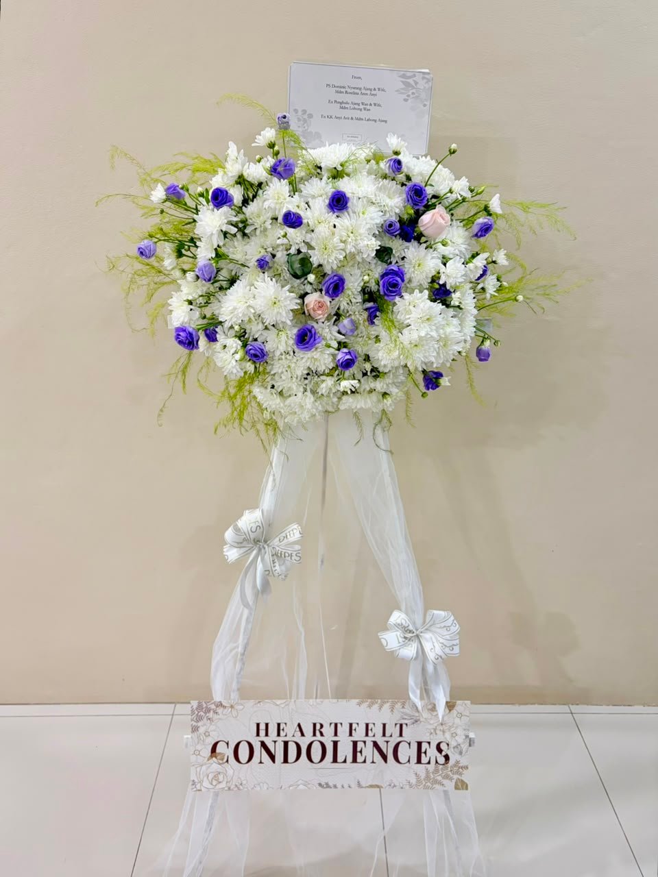 Condolences